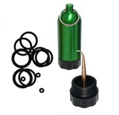 SCUBA TANK KEYCHAIN WITH PICK AND O-RINGS