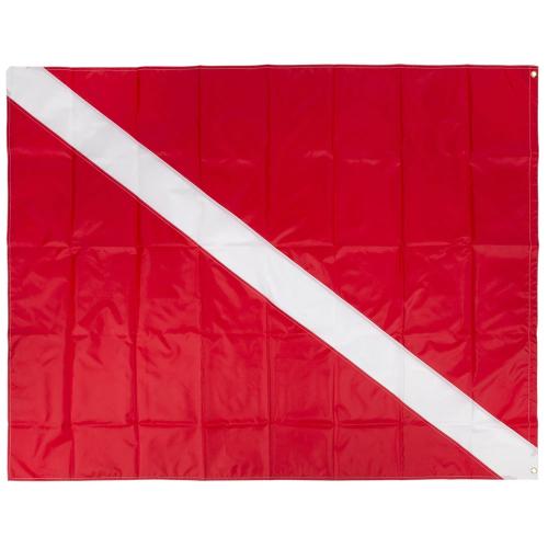 NYLON DIVE FLAG 24" X 28" WITH GROMMETS