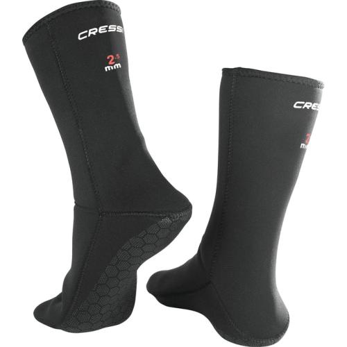 ANTI-SLIP SOCKS 2.5MM - BLACK [2/S]
