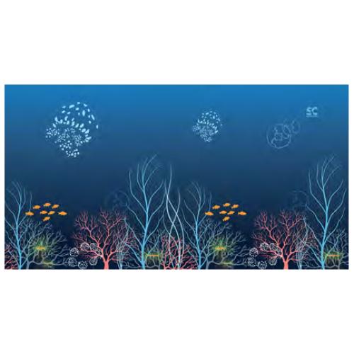 SM MICRO FIBER JELLYFISH FANTASY TOWEL