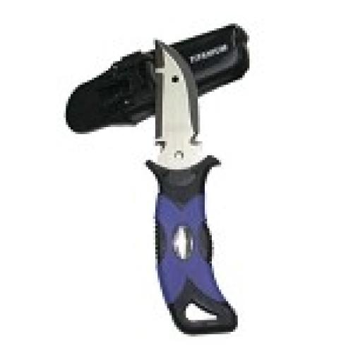 TITANIUM BC KNIFE - DOUBLE HOOK - PLASTIC SHEATH