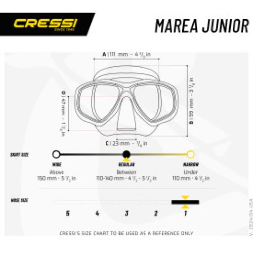 MAREA JR - CLEAR/YELLOW