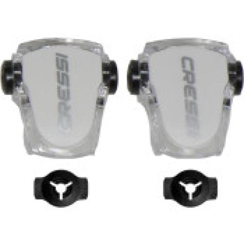 Buckles for Scuba Mask TW (black/clear)