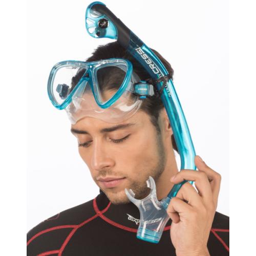 BONETE PRO DRY SET - TRANSL. AQUA [L/XL]