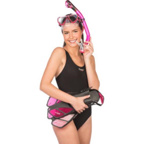 BONETE PRO DRY SET - TRANSL. PINK [S/M]