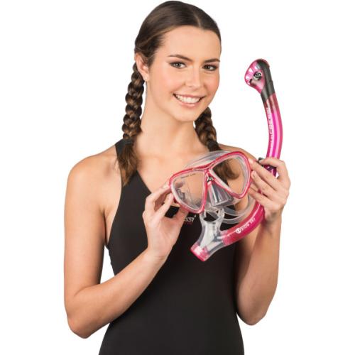 BONETE PRO DRY SET - TRANSL. PINK [S/M]