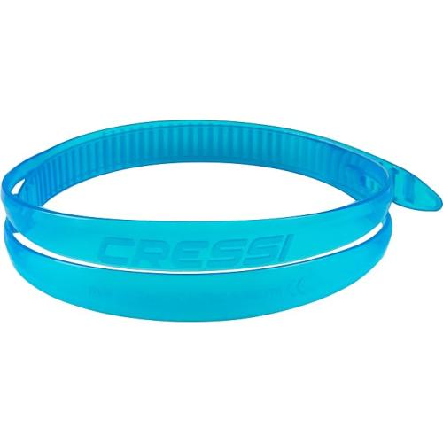 Swim Goggles Silicone Strap (blue)