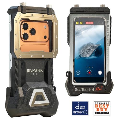 SeaTouch 4 Max PlusUnderwater Smarphone Housing-Black