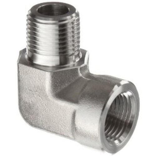 1/4" NPT - ELBOW MALE TO FEMALE - CARBON STEEL