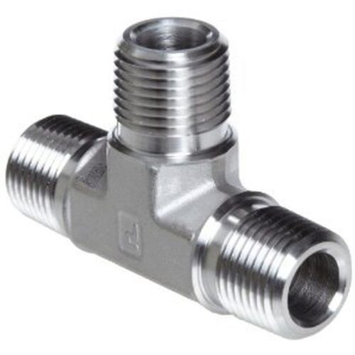 ALL MALE BRANCH TEE (1/4MNPT) - CARBON STEEL