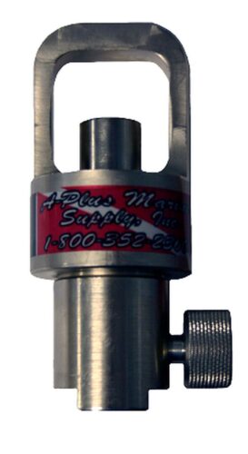 PNEUMATIC TANK FILL YOKE WITH HEAVY DUTY BLEEDER