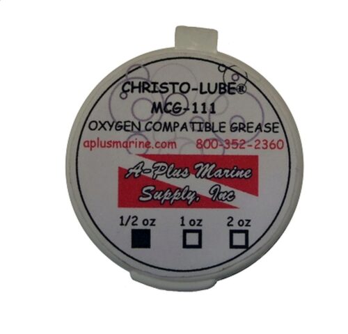 CHRISTO-LUBE MCG-111 - OXYGEN COMPATIBLE GREASE - 1/2 OZ