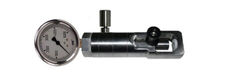 DIN PNEUMATIC CHECKER WITH HEAVY DUTY BLEEDER