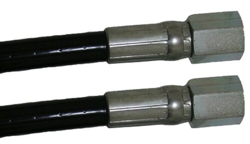 4 FT FILL WHIP HOSE - 1/4" FNPT TO 1/4" FNPT - 6000 PSI