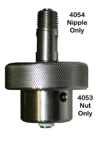 HAND TIGHT NIPPLE - CGA 347 STAINLESS STEEL