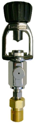 YOKE TO CGA-347 FILL ADPATER w/BLEEDER