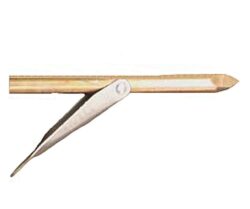 3.5'' SINGLE BARB TRI-CUT POINT, SPRING ST. ST., 6 mm *EXCISE TAX