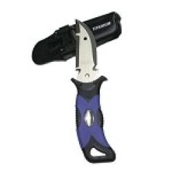 TITANIUM BC KNIFE - DOUBLE HOOK - PLASTIC SHEATH