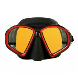 ATHENA MASK - BLACK/RED - REVO