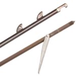 GUN SHAFT - JBL 44'' X 5/16'' - M8 TRIGGER - SHARK TABS, THREADED