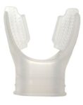 MOUTH PIECE - LONG BITE CLEAR SILICONE