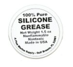 FOOD GRADE SILICONE GREASE - 1.5 OZ JAR