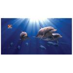 SM MICRO FIBER DOLPHINS TOWEL