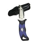 TITANIUM BC KNIFE - DOUBLE HOOK - PLASTIC SHEATH