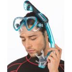 BONETE PRO DRY SET - TRANSL. AQUA [L/XL]