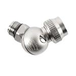 360 Degree Swivel. Allows free range of motion & better LP hose r