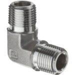 MALE ELBOW 1/4''MNPT TO 1/4'' MNPT - CARBON STEEL