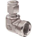 ELBOW 1/4'' FNPT TO 1/4'' TUBE - CARBON STEEL