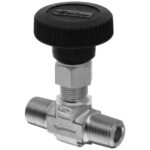 METERING VALVE - 1/4'' MNPT TO 1/4'' MNPT STAINLESS