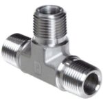 ALL MALE BRANCH TEE (1/4MNPT) - CARBON STEEL