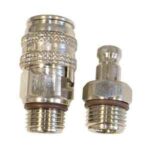 QUICK DISCONNECT SET - FEMALE QD 9/16 X 18 MALE TO MALE QD 9/16 X