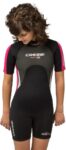 MED X SHORTY 2.5mm GIRLS - BLACK/PINK [2XS] (5T) (age 5/6)