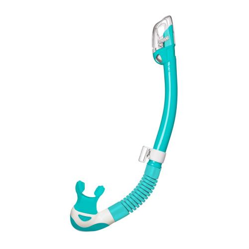 HYPERDRY ELITE II SNORKEL - MINT/WHITE SILICONE