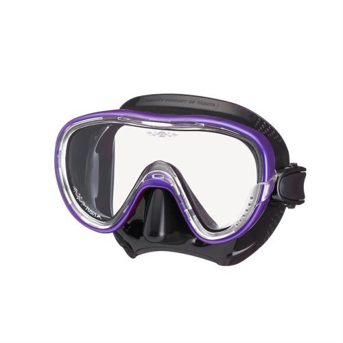 FREEDOM TINA MASK - VIVID PURPLE/BLACK SILICONE