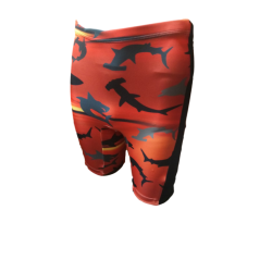 Dive Shorts- Men's, Sharks/Black