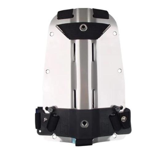 Stainless steel backplate, harness and Cinch upgrade w/ Ext Bolt