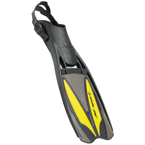 Jet Sport Fin - Adjustable - Black/Gray/Blue