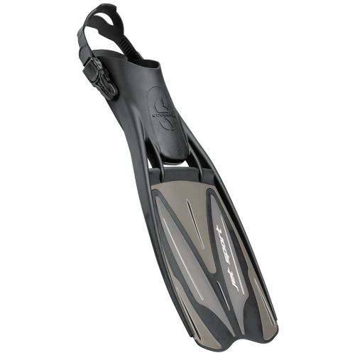 Jet Sport Fin - Adjustable - Black/Gray/Blue