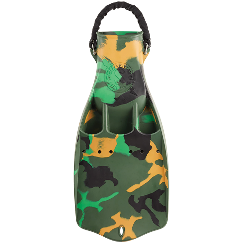 Jet Fin w/Spring Heel Strap - Camo
