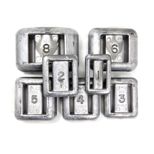 Lead Uncoated Lace-Thru 1 lb