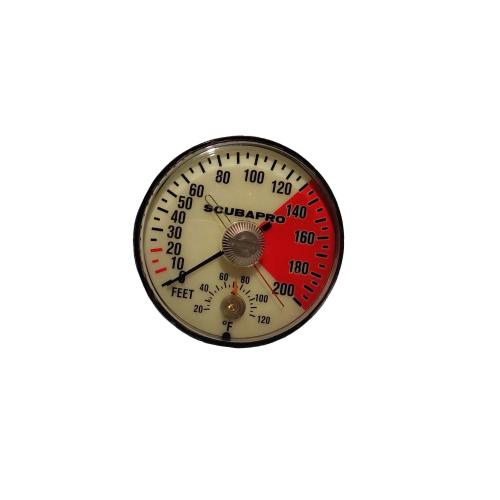 Depth Gauge Capsule w/Temp Std - Imperial