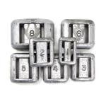 Lead Uncoated Lace-Thru 1 lb Lead Uncoated Lace-Thru 1 lb