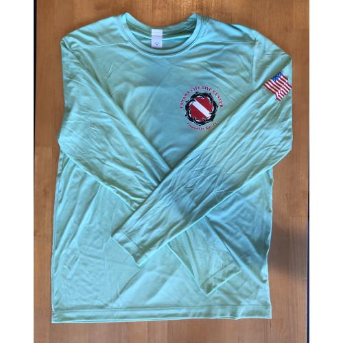 PCDC Logo Rashguard - Seafoam