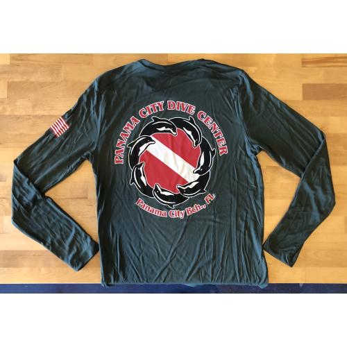 PCDC Logo Rashguard - Forrest Green