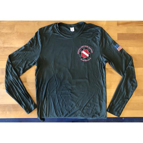 PCDC Logo Rashguard - Forrest Green