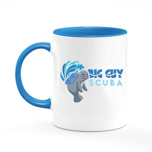 11oz Ceramic Mug Colored Inside